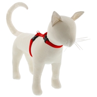 Lupine 1/2" Red 9-14" H-Style Cat Harness