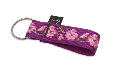 Lupine  1" Rose Garden Keychain