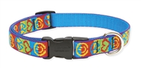 Retired Lupine 3/4" Peace Pup 12-20" Adjustable Collar