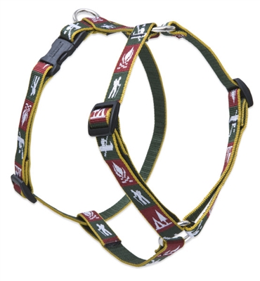 Retired Lupine 3/4" Trail Mix 14-24" Roman Harness