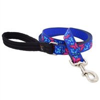 Lupine 1" Social Butterfly 4' Padded Handle Leash