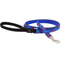 Lupine 1/2" Social Butterfly 6' Padded Handle Leash