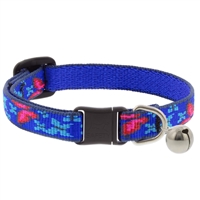 Lupine 1/2" Social Butterfly Cat Safety Collar with Bell