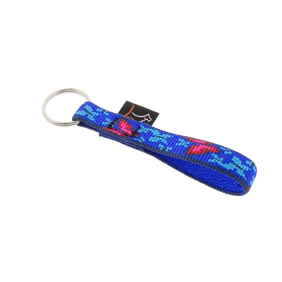Lupine 1/2" Social Butterfly Keychain