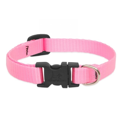 Lupine 1/2" Pink 10-16" Adjustable Collar