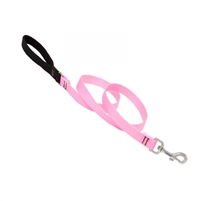 Lupine 3/4" Pink 6' Padded Handle Leash