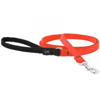 Lupine 1/2" Blaze Orange 4' Padded Handle Leash