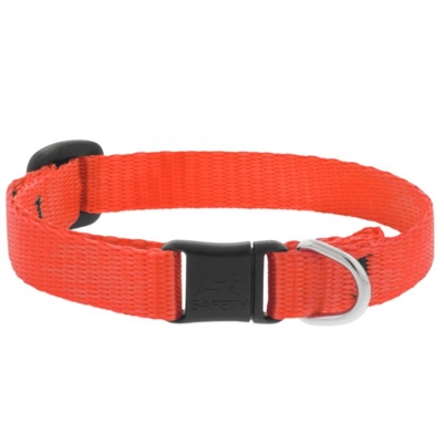 Lupine 1/2" Blaze Orange Safety Cat Collar