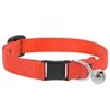 Lupine 1/2" Blaze Orange Safety Cat Collar with Bell