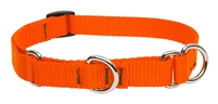 Lupine 3/4" Blaze Orange 10-14" Martingale Training Collar