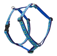 Lupine 1" Sea Glass 24-38" Roman Harness