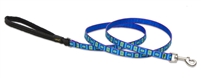 Lupine 1/2" Sea Glass 4' Padded Handle Leash