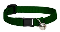 Lupine 1/2" Green Cat Safety Collar with Bell