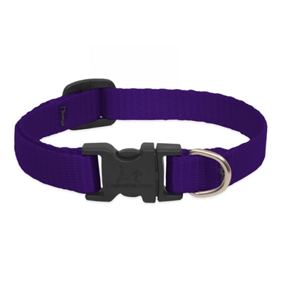 Lupine 1/2" Purple 10-16" Adjustable Collar