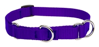 Lupine 3/4" Purple 14-20" Martingale Training Collar