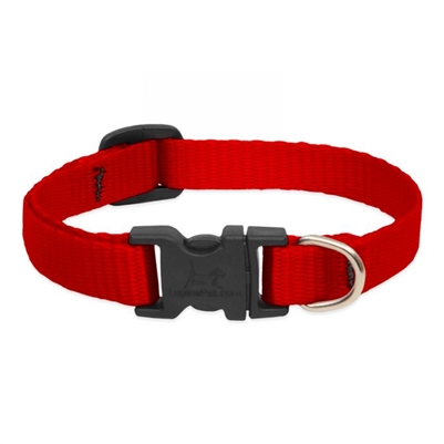 Lupine 1/2" Red 10-16" Adjustable Collar