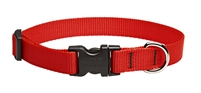 Lupine 3/4" Red 13-22" Adjustable Collar