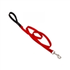 Lupine 1/2" Red 4' Padded Handle Leash