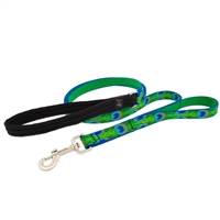 Lupine 3/4" Tail Feathers 6' Double Handle Dog Leash