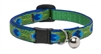 Lupine 1/2" Tail Feathers Cat Safety Collar with Bell