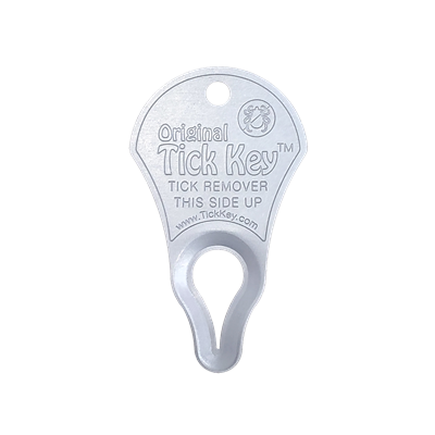 Tick Key - Tick Removal Device - Silver