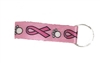 Tuff Lock Pink Ribbon Keychain - 1"