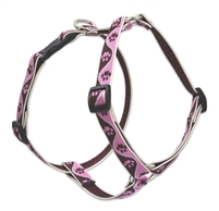 Retired Lupine 3/4" Tickled Pink 14-24" Roman Harness