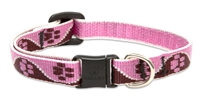 Retired Lupine 1/2" Tickled Pink Cat Safety Collar