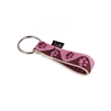 Retired Lupine 3/4" Tickled Pink Keychain