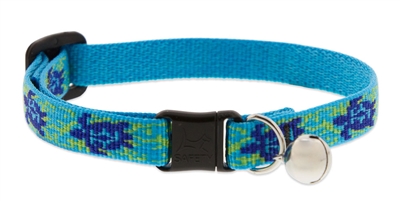 Lupine 1/2" Turtle Reef Cat Safety Collar with Bell