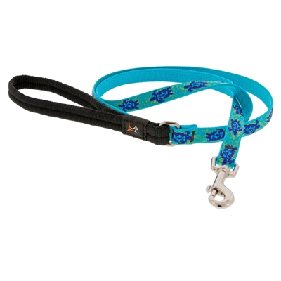 Lupine 1/2" Turtle Reef Padded Handle Leash