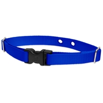 Lupine 3/4" Blue 2 Hole Dog Watch Collar Size 19-31