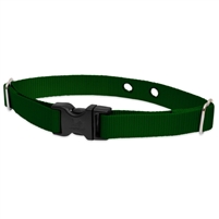 Lupine 3/4" Green 2 Hole Dog Watch Collar Size 19-31