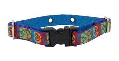 Retired Lupine 3/4" Peace Pup Underground Fence Collar (R-22) - Size 12-17"