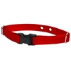 Lupine 3/4" Red 2 Hole Dog Watch Collar Size 19-31