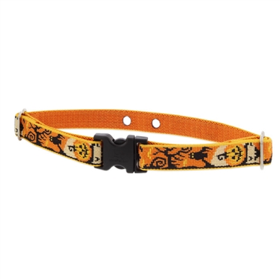 Lupine 3/4" Spooky 2 Hole Dog Watch Collar Size 12-17"
