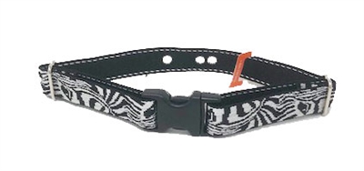 Retired Lupine 1" Zebras 16-24" Underground Fence Collar