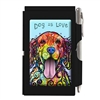 Dog is Love Wellspring Flip Notepad with Pen