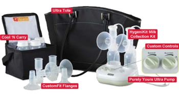 Ameda's Purely Yours Ultra Double Electric Breast Pump