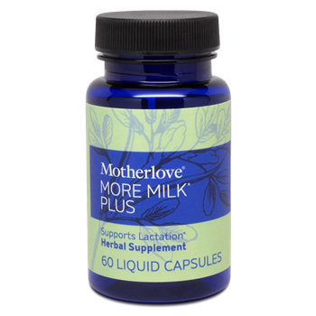 More Milk Plus Herbal Supplement 100% Vegan by Motherlove 60 Herbal Liquid Capsules