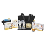 Medela Pump in Style Advanced On The Go Tote Breast Pump with Free Bundle