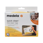 Medela Quick Clean Micro Steam Bags - 5 Pack