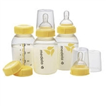 Medela Breast Milk Bottle Set with Slow Flow Nipples 0 - 4 months ( 3 ) 5 - Oz -  150 ml