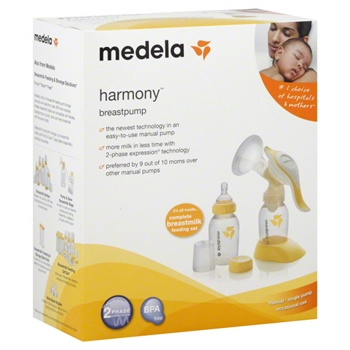 Medela Harmony Manual Breast Pump Kit BPA Free