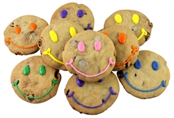 Smiley Chocolate Chip Cookies