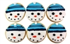 Snowmen Sugar Cookies