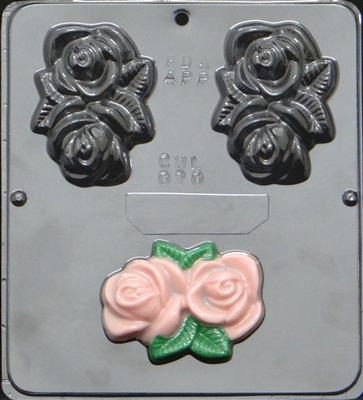 020 Roses soap or Chocolate Candy Mold