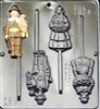 1018 Pilgrim Man & Woman Lollipop
Chocolate Candy Mold