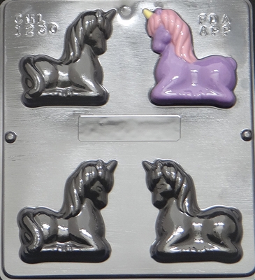 1230 Unicorn Assembly Chocolate Candy Mold