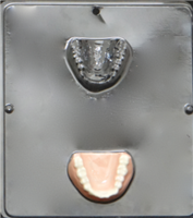 1258 False Teeth Chocolate Candy Mold